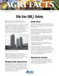 La sécurité et le gaz de silo (NO2)