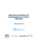 Agricultural Fatalities and Hospitalizations in Ontario 1990-2008