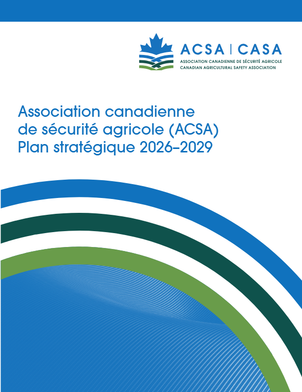 Canadian Agricultural Safety Association strategic plan 2026-2029.