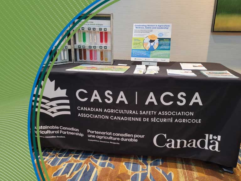 Ensuring safety in Canadian agriculture with CASA and ACA standards.