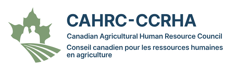 Canadian Agricultural Safety Association logo with maple leaf and farmland imagery.